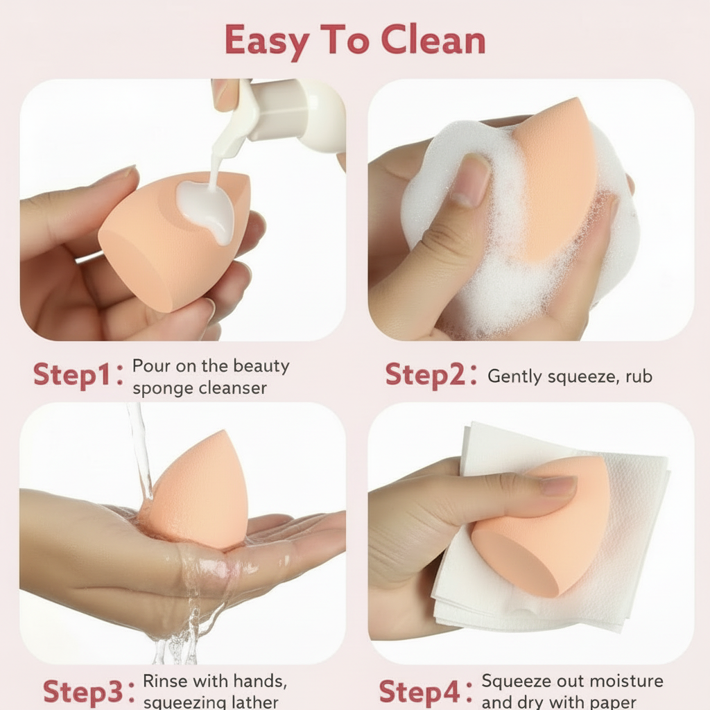 7Pcs Makeup Sponge Set